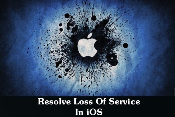 Cách khắc phục tình trạng mất dịch vụ trên iOS